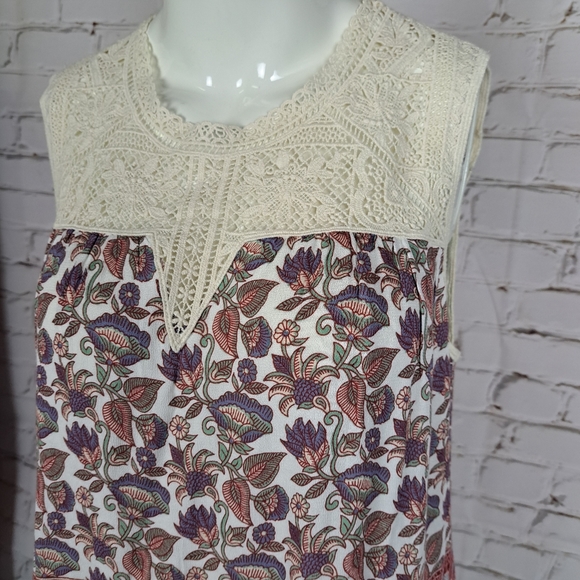 Anthropologie Maeve Laced Eleanor Blouse - Picture 4 of 10